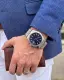 Geschenk Herren Armbanduhr Dreifach Set Kollektion - Blau, Schwarz und Grüne Zifferblatt