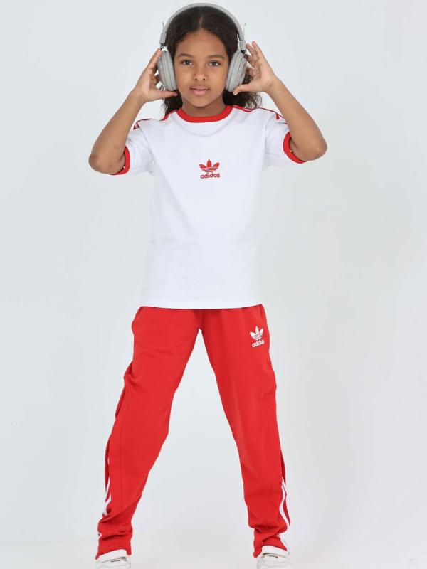 Girls' Short Sleeve Adidas Tracksuit