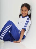 Girls' Short Sleeve Adidas Tracksuit
