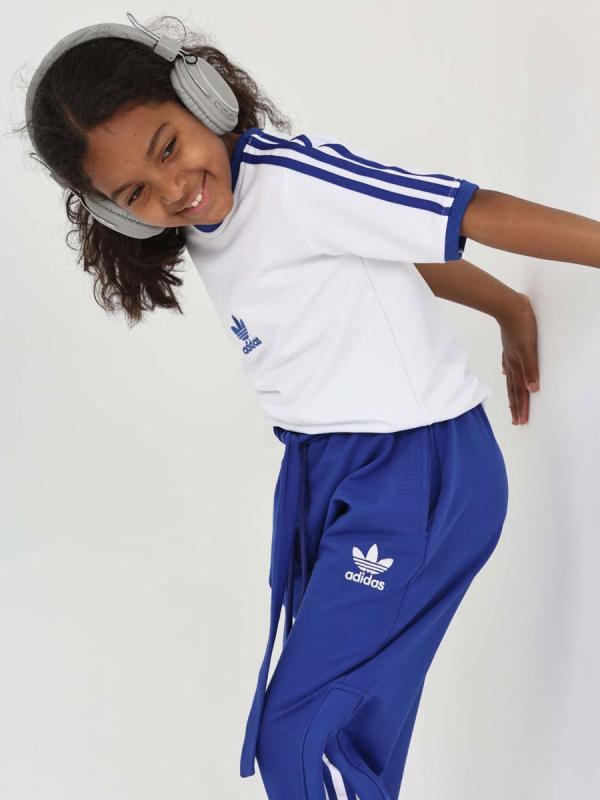 Girls' Short Sleeve Adidas Tracksuit