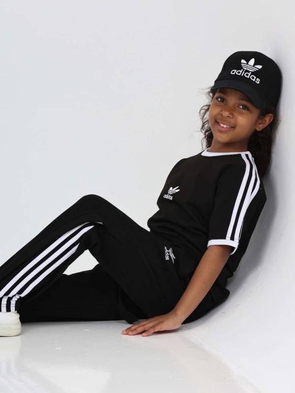 Girls' Short Sleeve Adidas Tracksuit